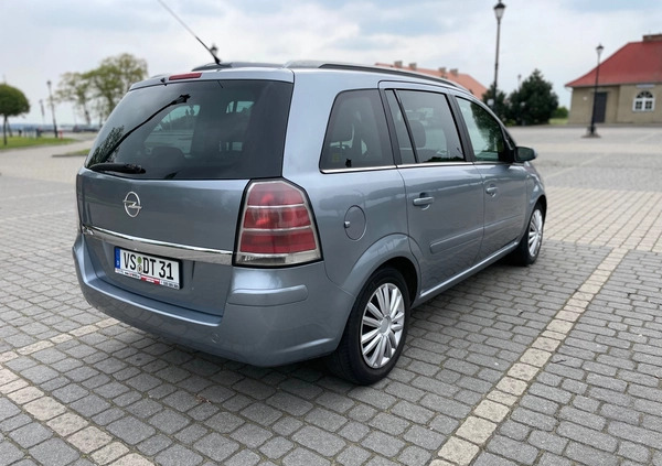 Opel Zafira cena 9900 przebieg: 238000, rok produkcji 2005 z Gostyń małe 67